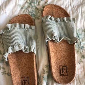 Slide sandals from lulus